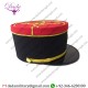 France Army Embroidery Cap, French Military Kepi, Officer Peak Embroidered