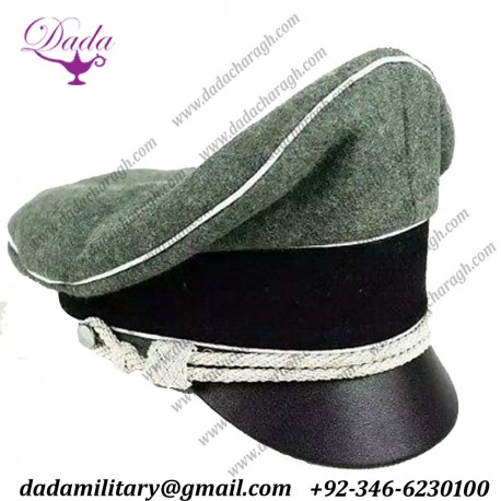 Field Marshals Replica WW2 German Army Generals Officers Crusher Field Visor Ha