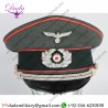 German Militaria, WWii Nazi German Artillery Officer's Visor Hat
