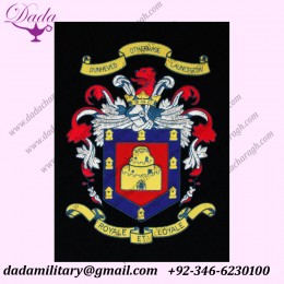 Coat of Arms Embroidered Blazer Badge