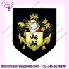 Custom Embroidered Bullion Crest
