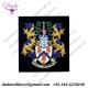 Custom Embroidered Bullion Wire Crests
