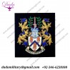Custom Embroidered Bullion Wire Crests
