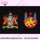 Custom Embroidery for Coat of Arms