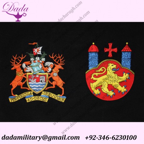 Custom Embroidery for Coat of Arms