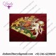 Royal Family crest emblem hand made embroidery Coat of arms