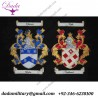 Thomas wales family crest embroidery coat of arms