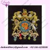 Embroidered Bullion Crest, British coat of arms crest