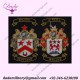 Embroidered Bullion wire Blazer Badges family crests
