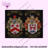 Embroidered Bullion wire Blazer Badges family crests