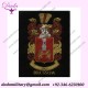 Embroidered Family Crests and Coat of Arms