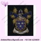 Hand Embroidery Bullion Wire Family Crests
