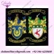 Hand Embroidery Coats of Arms double embroidery