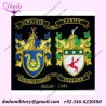 Hand Embroidery Coats of Arms double embroidery