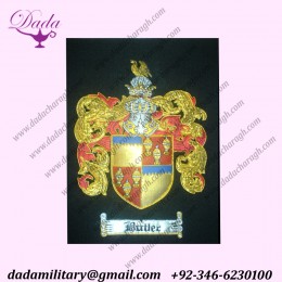 Family Crest ,Coat of Arms Embroidered Blazer Badge