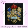 Hand Embroidery Bullion Wire Badges