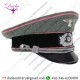 Visor Cap, German Army Officer Visor Cap - Pink Piping