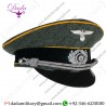 Visor Cap, German Army Officer Visor Cap Gold Yellow Piping