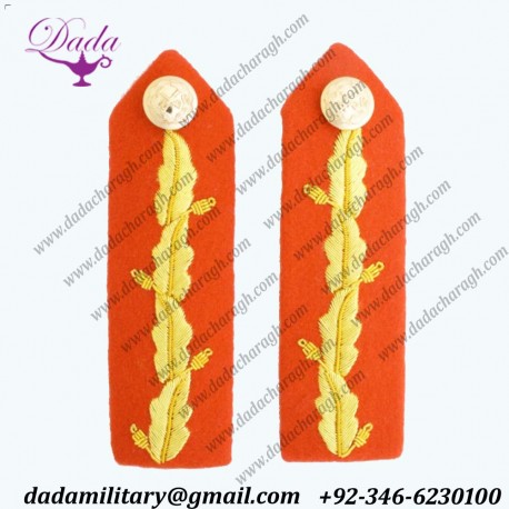 Military Army Ceremonial Band High Class Gorget Collar Patches