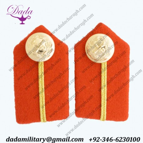 Police Officer Uniform Gorget Collar Patches Gorget Military Collar Patch