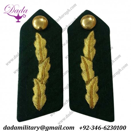 Shoulder  Gorgette Military Uniform Accessories Gorget Collar Tabs