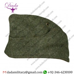 Wool Side Cap, Luftwaffe M40 Overseas Side Cap, Em
