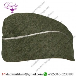 Wool Side Cap, Waffen SS M40 Overseas Cap, Officer