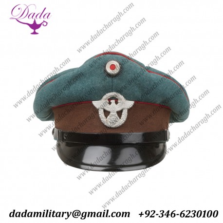 German Cap, Schutzpolizei Des Gemeinden Nco's Visor Cap