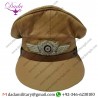 WWII German Airforce Officer Pilot Khaki Hat Cap Reproduction High Quality