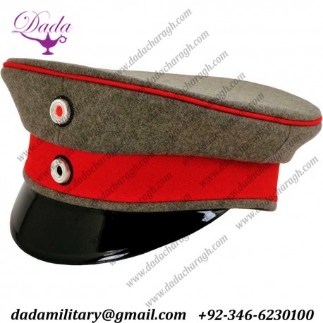 German Cap, Prussian Officer Visor Cap