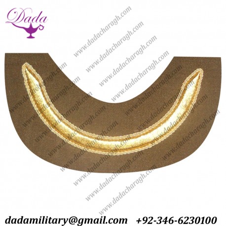 Gold Cap Peak Mylar Cap Visor