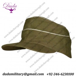Uniform German Cap, Army Tropical M41 Afrika Korps Cap, Officer