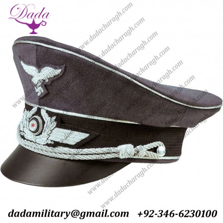 Uniform German Cap, Erich Hartmann Luftwaffe Crusher Hat