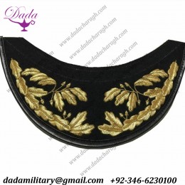 Wholesale Price High Quality Us Navy Commander Admiral Rank Cap Peaked Handmade Embroidery