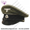 Uniform German Cap, Waffen SS EM Infantry Visor Caps