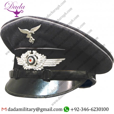 Visor Cap Luftwaffe EM Visor Cap, Hermann Goring Division