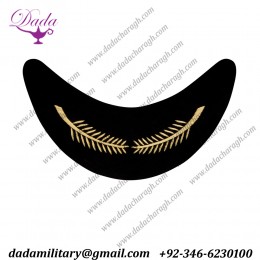 Mylar Cap Peak Foreign Military Gold