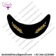 Mylar Cap Peak Foreign Military Visor Gold