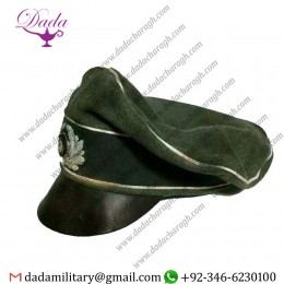 WWii  German Heer Infantrie Officer Crusher Cap Wool Made...(Nice Replica)
