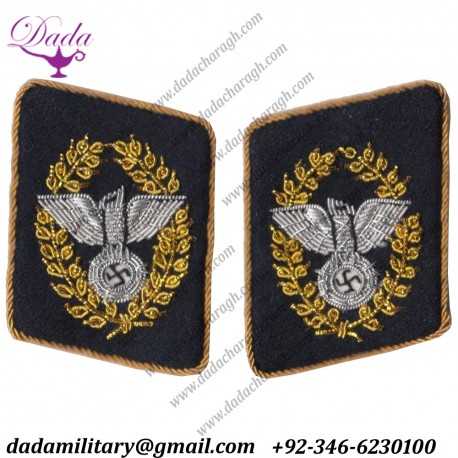 Nsdap Reichsleiter Collar Tabs Dress Tunic