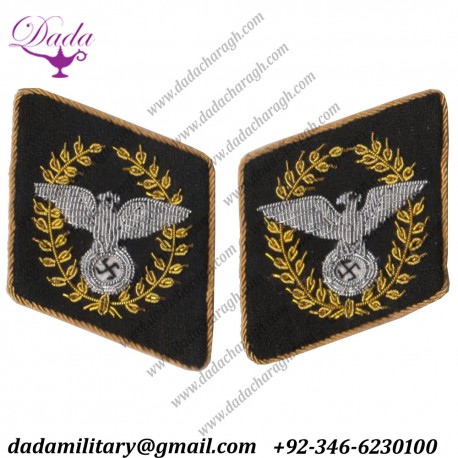 Nsdap Reichsleiter Wide Collar Tabs Dress Tunic
