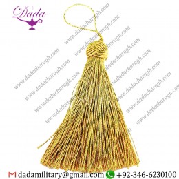 8 Cm Tassel Light Gold