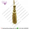 11.5cm Gold Glacé Tassel