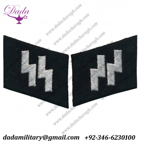 SS Runes Officers Mirrored Collar Tabs
