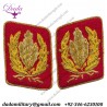 German Sa Stabschef Ernst Röhm Hand Embroidered Collar Tabs
