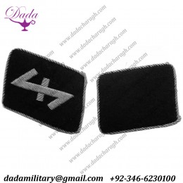 German Ss Nederland Officers Collar Tabs
