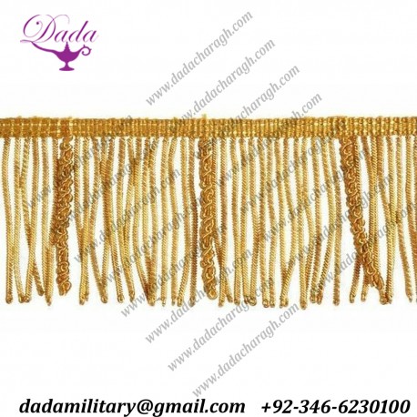 hot sales Wholesale Decorative Gold Bullion Tassels Fringes