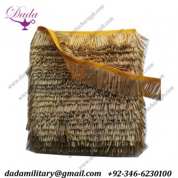4 cm Metal Gold Bullion Wire Fringe Trim