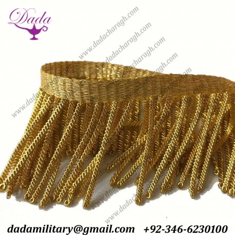 Handmade Fashion High Quality Bullion Wire Tassel Fringe