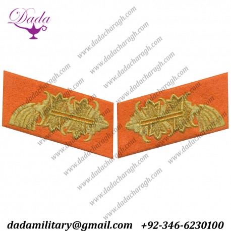 Heer General Of Special Weapons Officers Collar Tabs